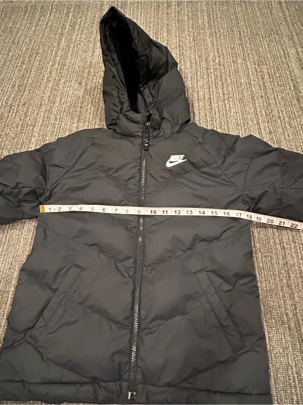 Girls size L Nike puffer coat